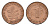 ФРГ 1 пфенниг 1949 F KM A101, J. 376 сталь плакированная медью 4685-342