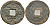 Китай 1 цянь (кэш) (юань-вао) ND (1056-1062) Империя Сун (960-1279), северная сун (960-1127), Жэнь-цзун (1023-1063), вес 2,75 гр, диаметр 23,5 мм Hartill 16.150, Schjoth 515 бронза AUC2-7-14