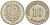 ГЕРМАНИЯ 10 ПФЕННИГОВ 1889 A, СТАРОГЕРБОВКА KM 4, J. 4, Weege 7 медно-никель 261-1234