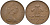 Великобритания 2 пенса 1971 Елизавета II (1952-2022) KM 916, Spink 4235 (C1) бронза 4587-846