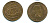 Великобритания 1/2 пенни 1966 Елизавета II (1952-2022) KM 896, Spink 4158 бронза 41-657