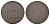 Румыния 10 бань (бани) 1867 KM 4.1 медь 4653-814