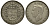 Новая Зеландия 1/2 кроны 1942 Георг VI (1936-1952) KM 11 серебро 272-1023