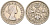 Великобритания 6 пенсов 1954 Елизавета II (1952-2022) KM 903, Spink 4149 медно-никель 4588-522