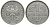 ФРГ 1 МАРКА 1965 J J 385, KM 110 медно-никель 72-741