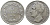 Бельгия 5 франков 1849 Леопольд I (1831-1865), в венке KM 3.2 серебро 74-1032