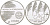 Португалия 8 евро 2005 60 лет окончания 2-ой мировой войне KM 773а серебро PROOF 1076-2-33