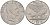 Италия 50 чентезимо 1942 R, Виктор Эммануил III (1900-1946), XX год KM 76b, VEM3. 1064 нержавеющая сталь 3853-421