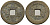 Китай 1 кэш ND (XVII-XX век) 3,8 гр бронза 4610-144