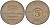 Швеция 5 эре 1970 U Густав VI Адольф (1950-1973) KM 822 бронза 175-1026