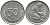 ФРГ 50 ПФЕННИГОВ 1981 F KM 109.2, J. 384 медно-никель 96-1225
