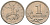 Россия 1 копейка 2004 ММД KM 600 сталь плакированная медно-никелем 4588-934