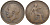 Великобритания 1 пенни 1917 Георг V (1910-1936) KM 810, Spink 4051 бронза 115-124