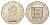 Джерси 50 пенсов 1969 герб, Елизавета II (1952-2022) KM 34 медно-никель UNC 91-122