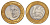 Бразилия 1 реал 2012 KM 652a биметалл UNC 4646-135