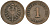 Германия 1 пфенниг 1887 F, Вильгельм I (1871-1888) KM 1, J. 1 медь 4547-166