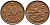 Финляндия 10 пенни 1924 республика (1918-1962) KM 24 медь 4388-912