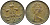 Великобритания 2 пенса 1971 Елизавета II (1952-2022) KM 916, Spink 4235 (C1) бронза 4393-256