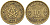 МАРОККО 10 ФРАНКОВ 1951 ГОД 1371, MOHAMMED V (1346-13814) (1927-1962), ФРАНЦУЗСКИЙ ПРОТЕКТОРАТ KM 49 алюминиевая бронза 212-741