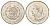 Мексика 1 песо 1957 100 лет Конституции Мексики KM 458 серебро UNC 413-834