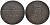 Ганновер 2 пфеннига 1842 А, ВИЛЬГЕЛЬМ IV (1830-1837) KM 174.1 медь 4448-1053