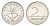Венгрия 2 форинта 1993 KM 693 медно-никель UNC 4705-1153