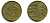 Германия 10 рейхспфеннигов 1924 J KM 40, J. 317, Weege 9 алюминиевая бронза 56-946