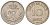 Дания 10 эре 1955 N; S, Фредерик IX (1947-1972) KM 841 медно-никель aUNC 211-255