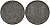 Бельгия 1 франк 1943 Belgique - Belgie, Леопольд III (1934-1947), германская оккупация, Вторая мировая война KM 127 цинк 4161-521