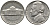 США 5 центов 1966 Джефферсон KM A192 медно-никель 4390-814