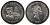 Гернси 5 фунтов 1996 70 лет королеве Елизавете II KM 79 медно-никель UNC 1078-4-13