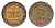 ФРГ 2 пфеннига 1966 D KM 106, J. 381 бронза 4682-866