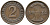 ГЕРМАНИЯ 2 РЕНТЕНПФЕННИГА 1924 D KM 31, J. 307 бронза 24-631