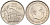 Испания 25 песет 1957(68) Франциско Франко (1939-1975) KM 787 медно-никель аUNC 4583-1025