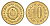 Югославия 10 пара 1990 KM 139 медь цинк UNC 4659-761