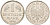ФРГ 1 марка 1989 F KM 110, J. 385 медно-никель 4182-1045