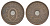 Дания 5 эре 1927 HCN, Кристиан X (1912-1947) KM 828 бронза 4638-554