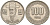 Южная Корея 100 вон 1974 Ли Сунсин, корейский флотоводец KM 9 медно-никель    4601-1254