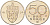 Норвегия 50 эре 1974 Улаф V (1957-1991) KM 418 медно-никель UNC 4582-725