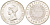 Бразилия 500 рейс 1889 Республика (1889-1942) KM 494 серебро 4529-625