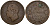 Италия 10 чентезимо 1866 N, Виктор Эммануил II (1861-1878) KM 11.1 медь 4149-1211