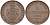 Саксония 5 пфеннигов 1869 В, Johann (1854-1873) KM 1218, AKS 151, J. 123 медь 4587-623
