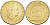 Италия 200 лир 1978 R, шестерня KM 105 алюминиевая бронза 186-217