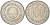 Югославия 100 динаров 1987 KM 114 медь цинк никель UNC 4616-1137