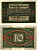 Германия 10 марок 1920 Pick 67a бумага UNC (пресс) 7375-42-2-1