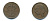 БЕЛЬГИЯ 50 САНТИМОВ 1964 BELGIE KM 149.1 бронза 83-345
