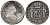 Перу 1/2 реала 1796 KM 93 серебро 4174-745