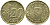 Нидерланды 20 евроцентов 2003 Беатрикс (1980-2013) KM 238 латунь UNC 4391-325