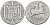 ИСПАНИЯ 10 СЕНТИМО 1941 РЫЦАРЬ НА КОНЕ KM 766 алюминий 87-654