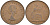 Великобритания 1 пенни 1963 Елизавета II (1952-2022) KM 897, Spink 4157 бронза 4367-116